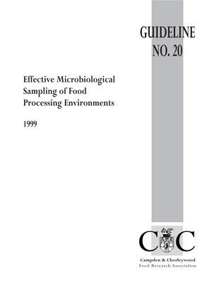 cover image of Effective Microbiological Sampling of Food Processing Environments 1999